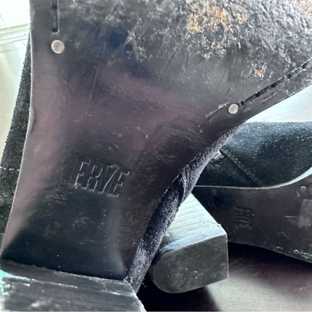 Frye Renee Suede black women’s Size 9 - Picture 8 of 11